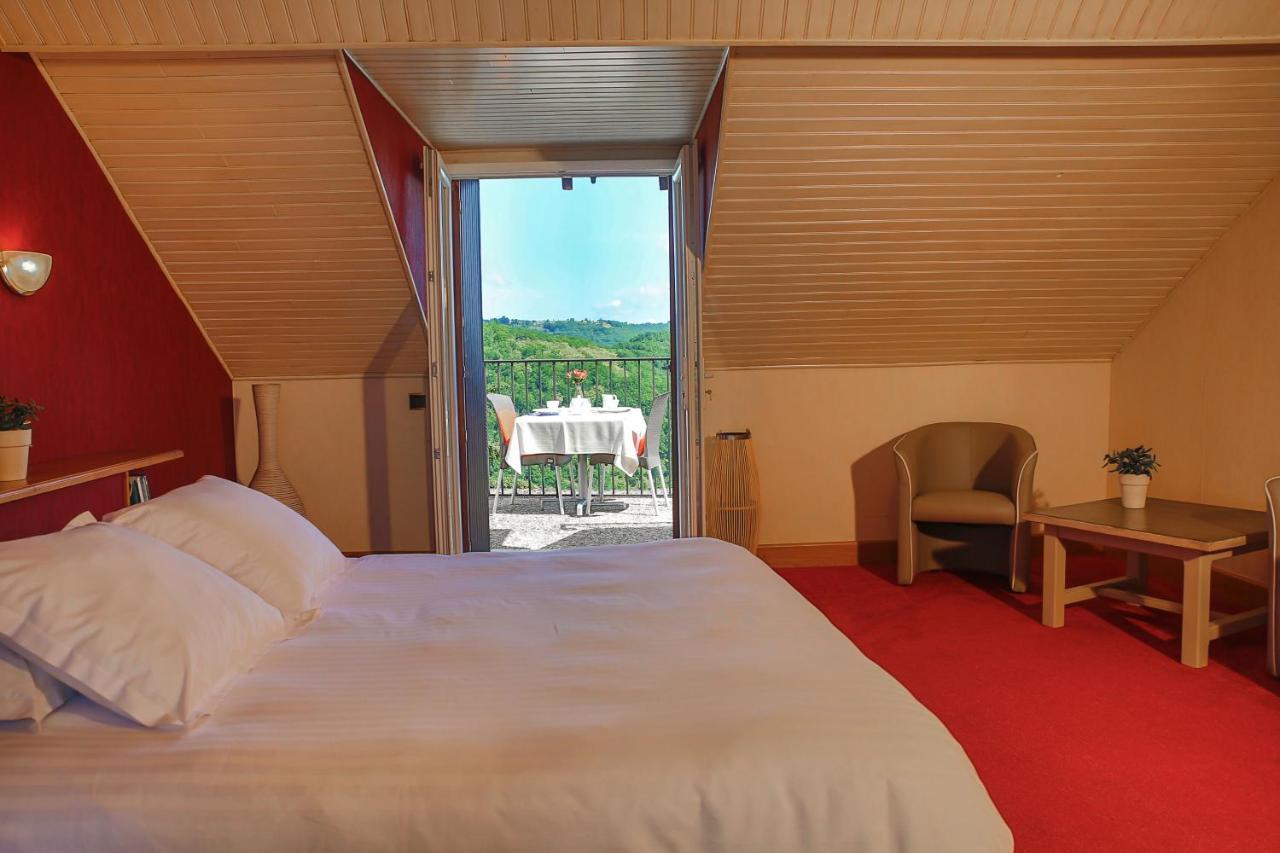 L'Oustal Del Barry Hotell Najac Exteriör bild
