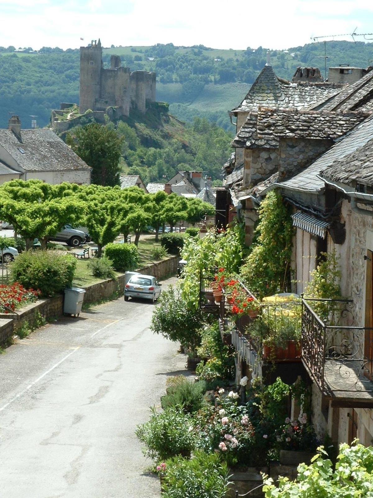 L'Oustal Del Barry Hotell Najac Exteriör bild