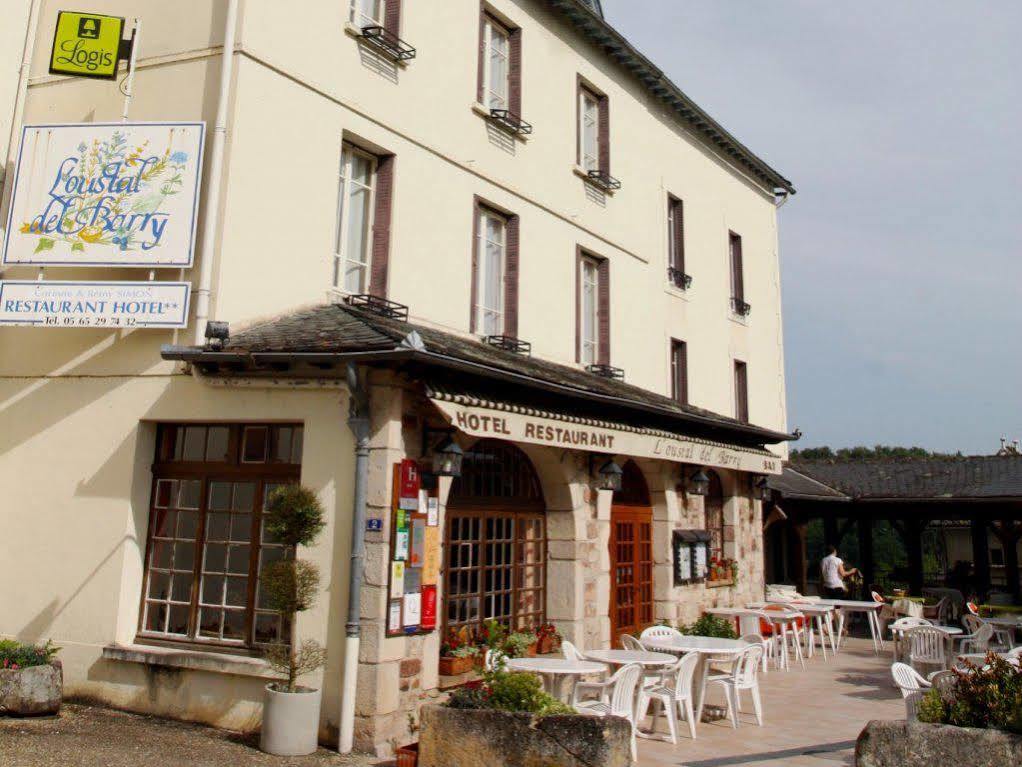 L'Oustal Del Barry Hotell Najac Exteriör bild